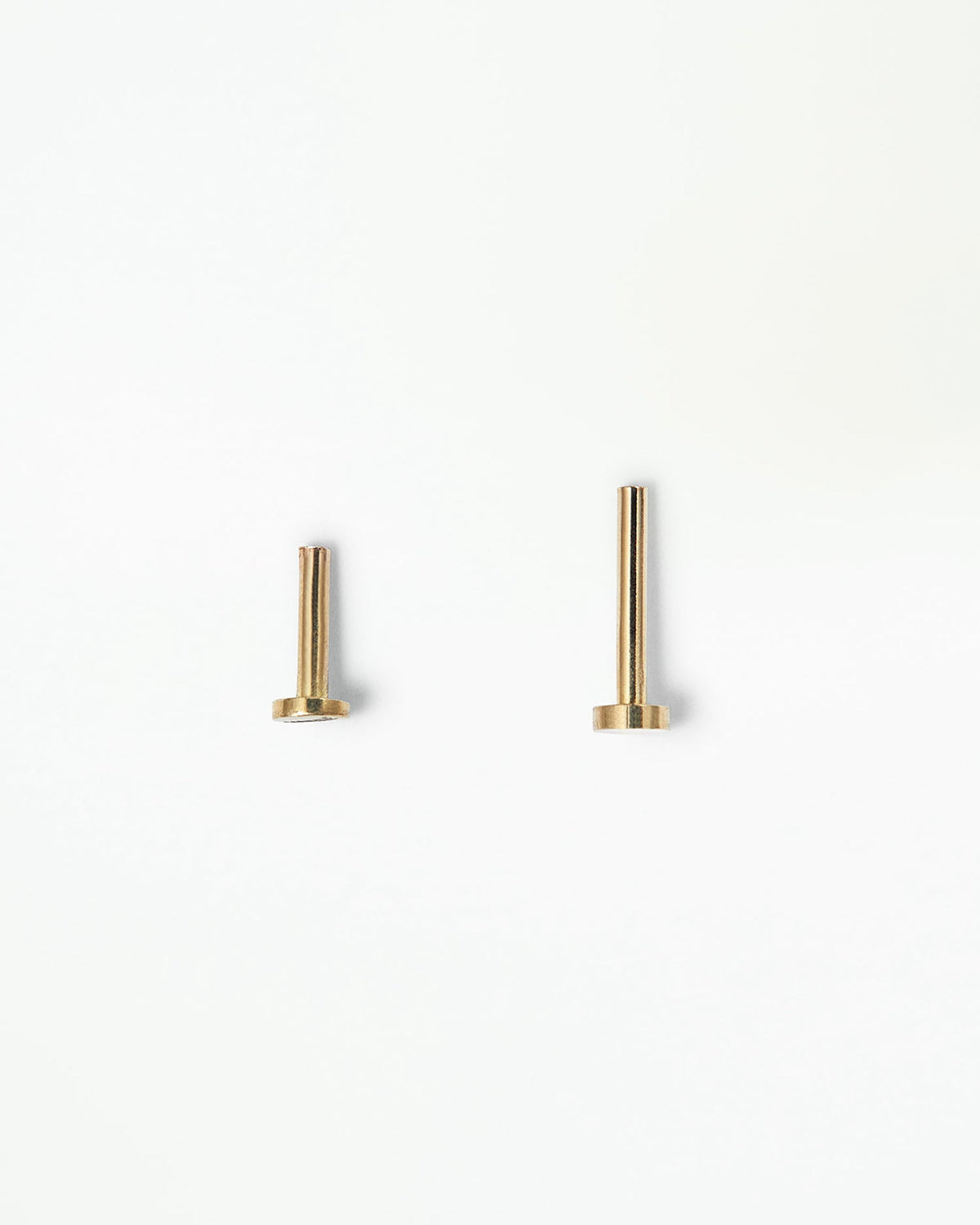 14k Flat Backing