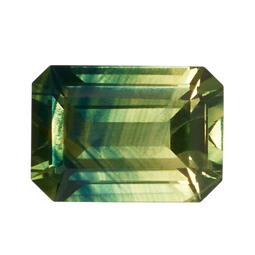 F695 - Australian Yellow-Green Bi-Color Sapphire