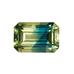 F735 - Australian Blue-Green Bi-Color Sapphire