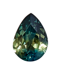 F914 - Australian Teal-Yellow Bi-Color Sapphire