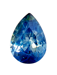F917 - Sri Lankan Deep Blue-Yellow Bi-Color Sapphire