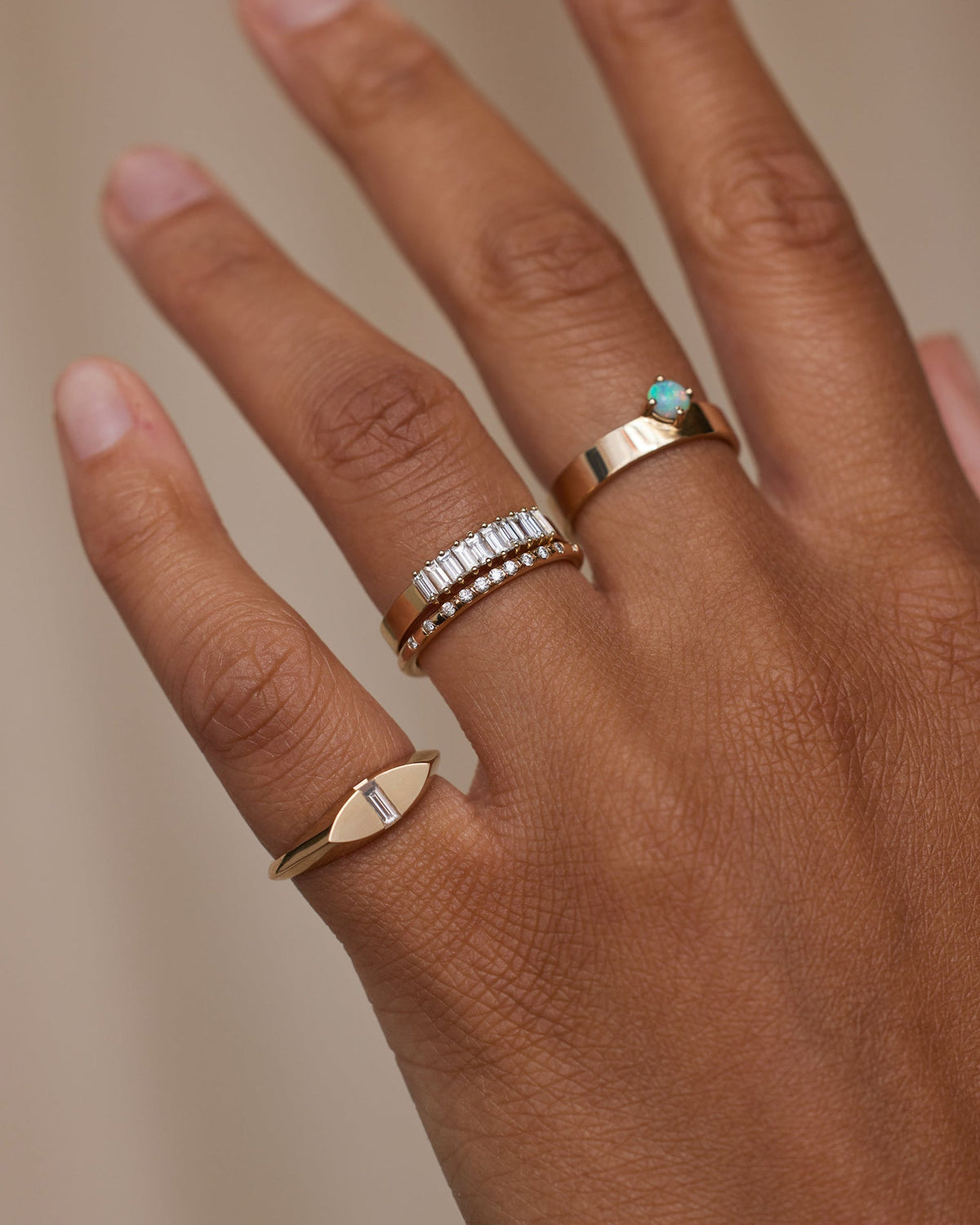 Baguette Cut Diamond Band