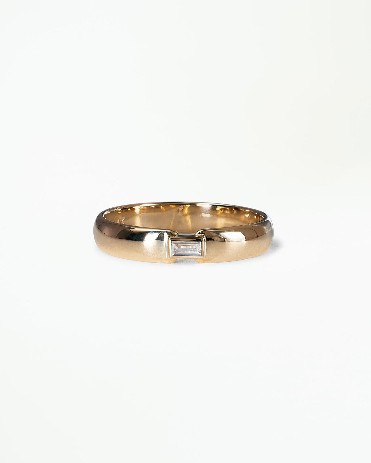 Baguette Cut Diamond Bridge Band
