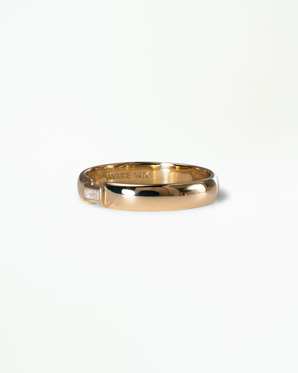 Baguette Cut Diamond Bridge Band