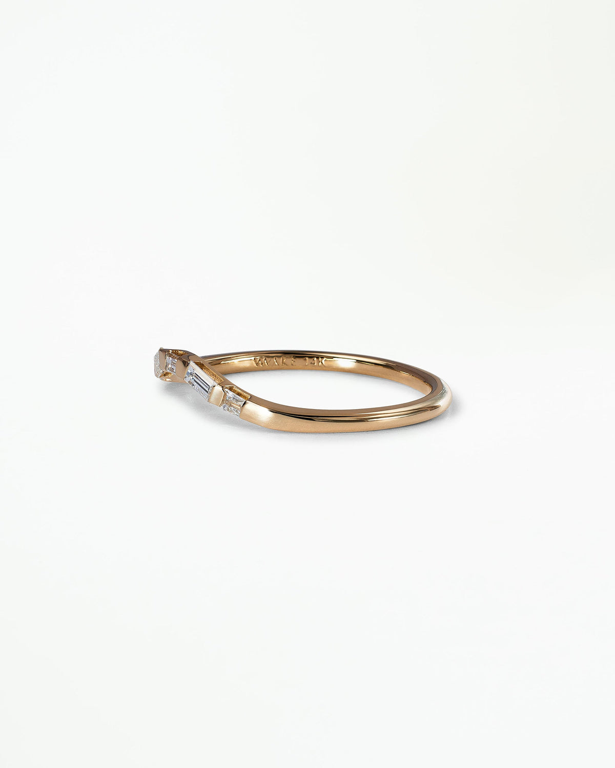 Baguette Cut Diamond Tidal Band