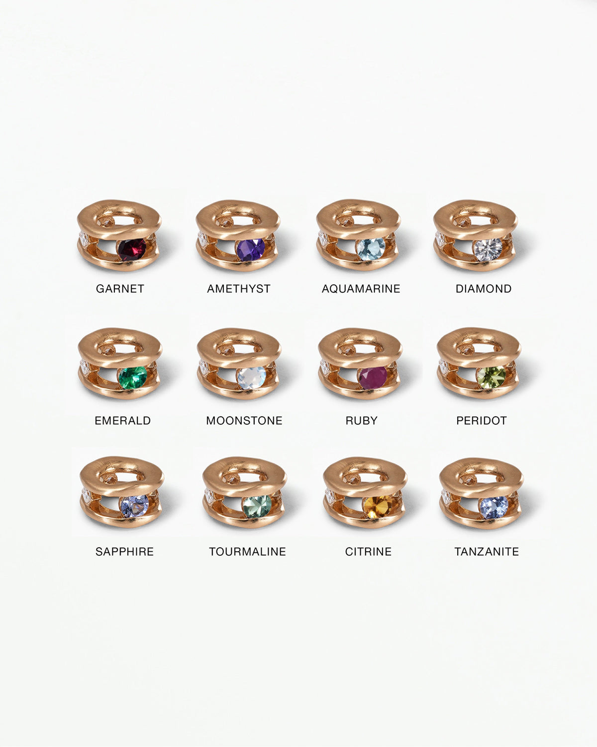 Birthstone Float Charm