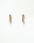 Blue Sapphire Mist Earring