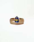 Cabochon Sapphire Monolith Ring No. 8