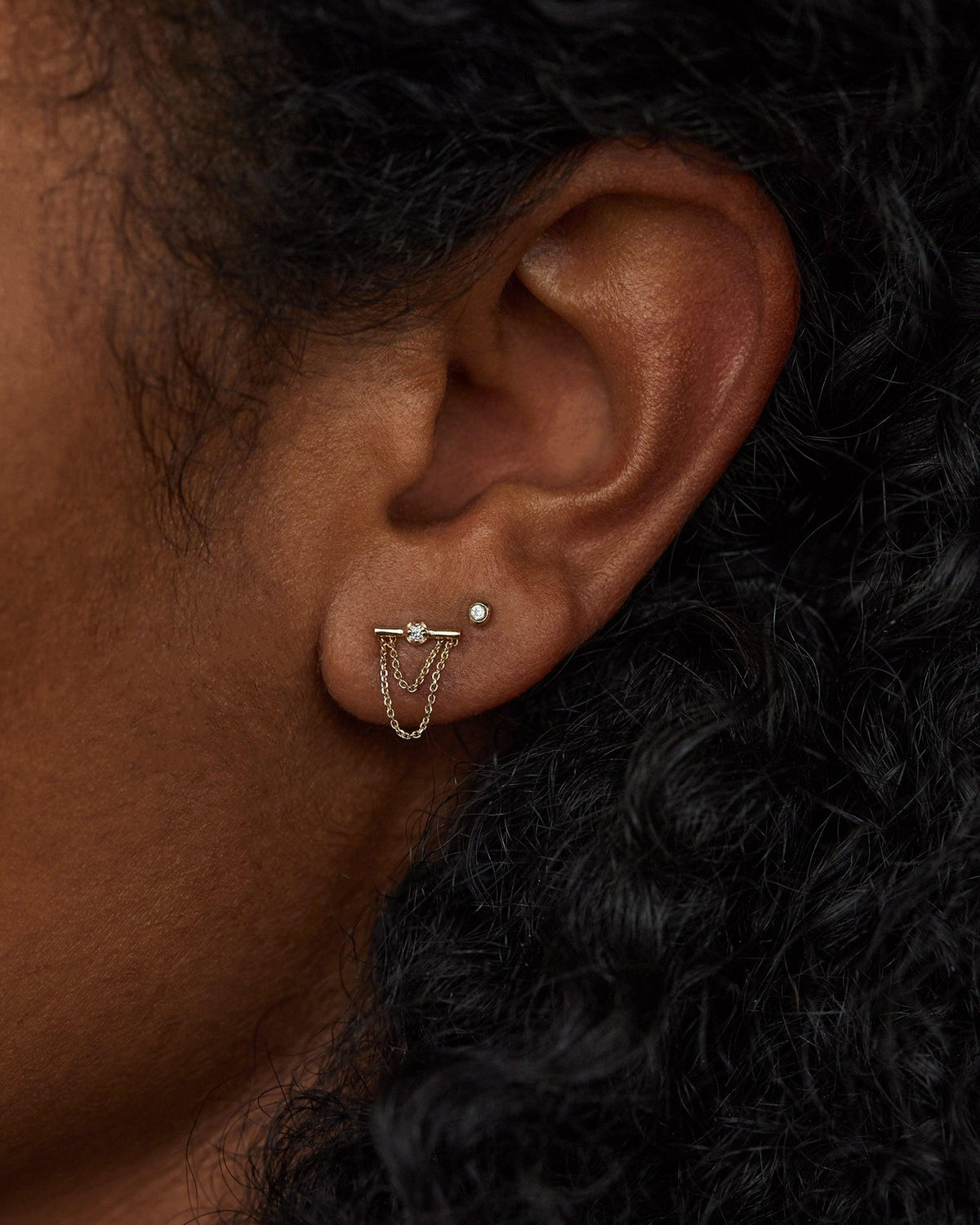 Diamond Linn Earring