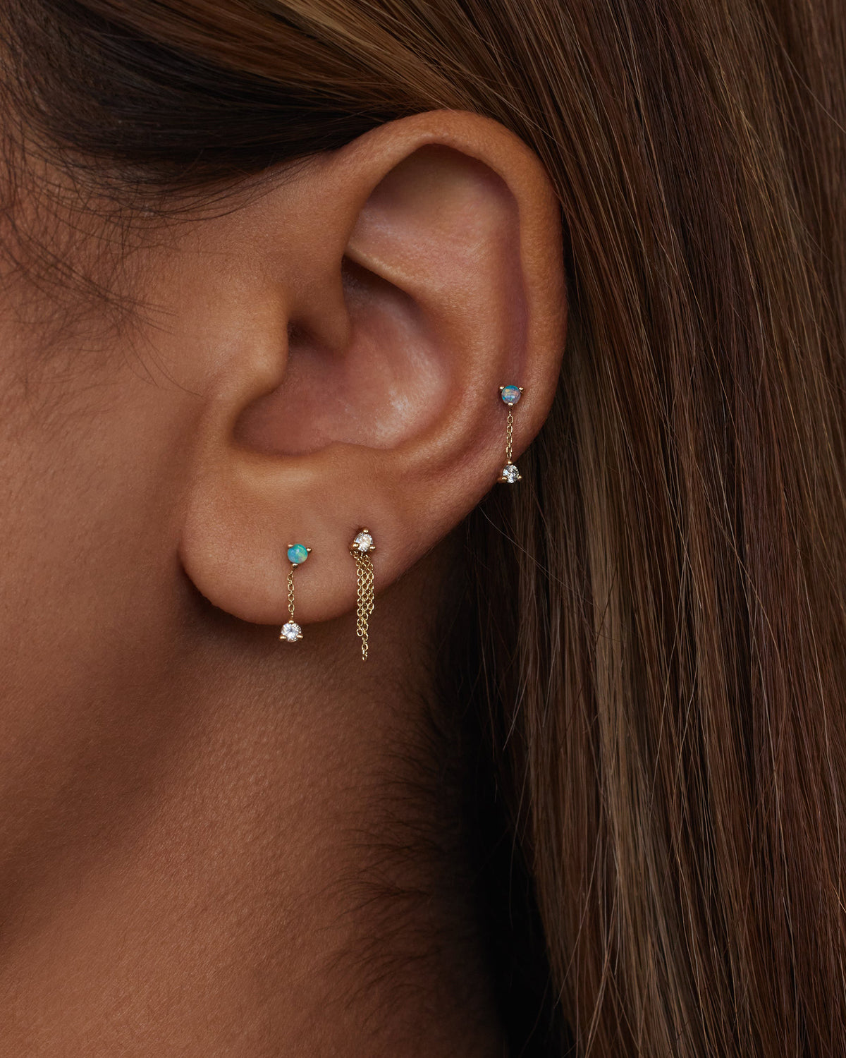 Diamond Mist Earring