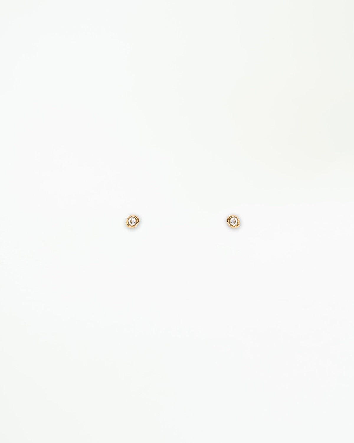 Diamond Nugget Earring