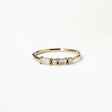 Diamond Pillar Ring