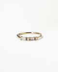Diamond Pillar Ring