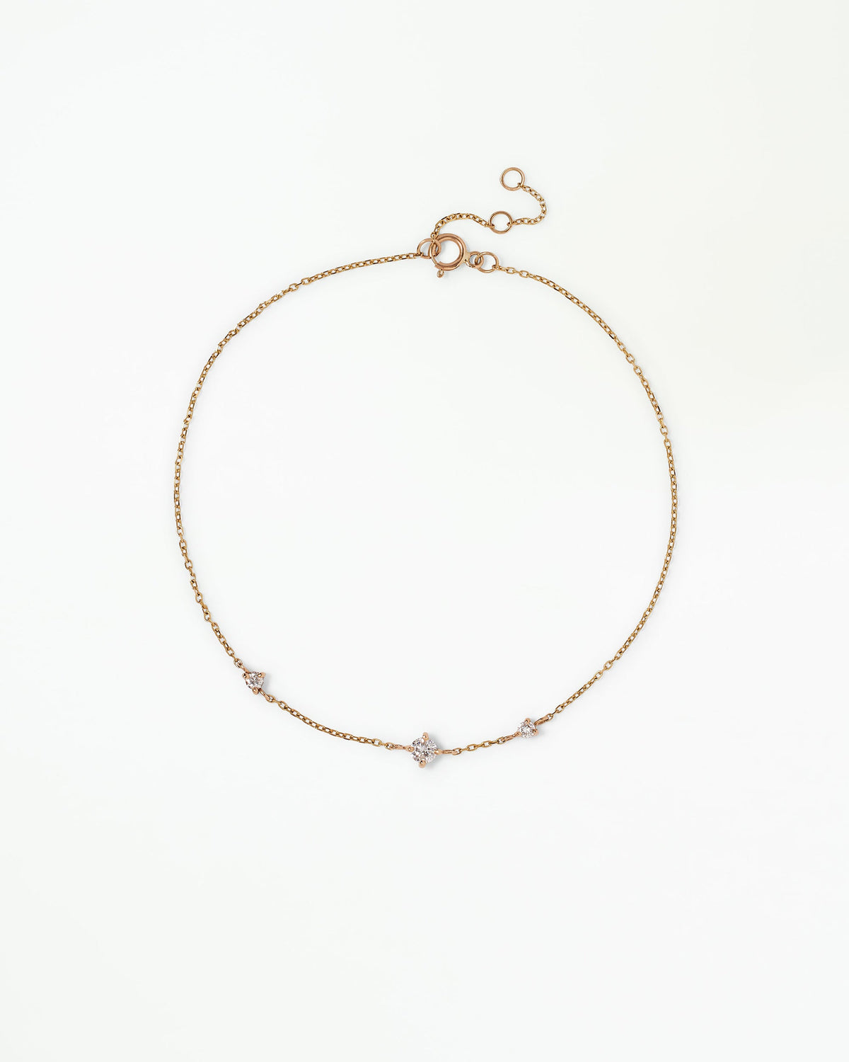 Diamond Three-Step Bracelet