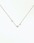 Diamond Three-Step Necklace