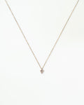 Duo Diamond Column Necklace