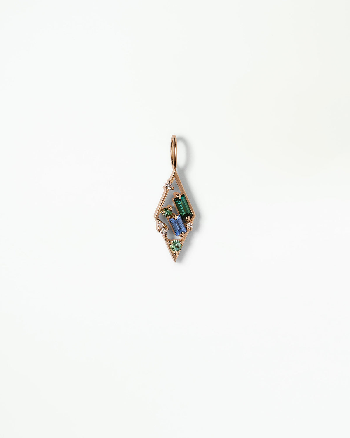 Eight Stone Numerology Pendant