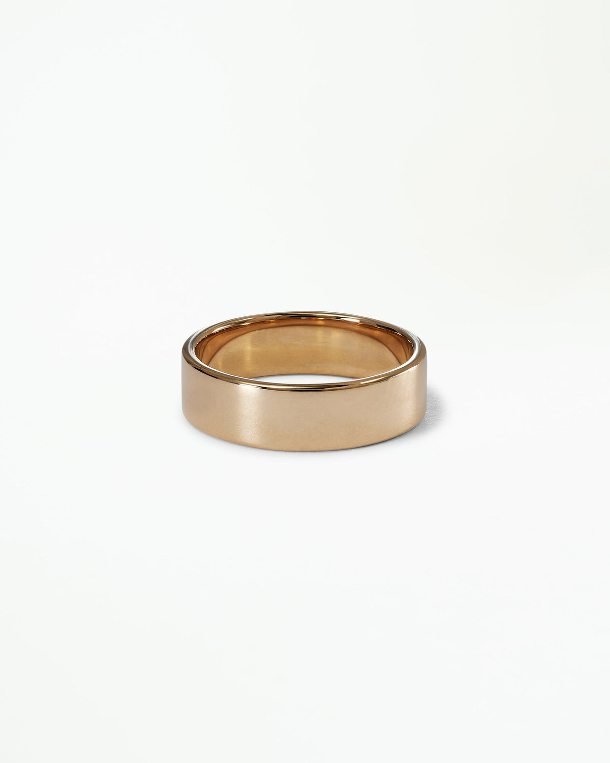 Flat Wedding Band, 5mm