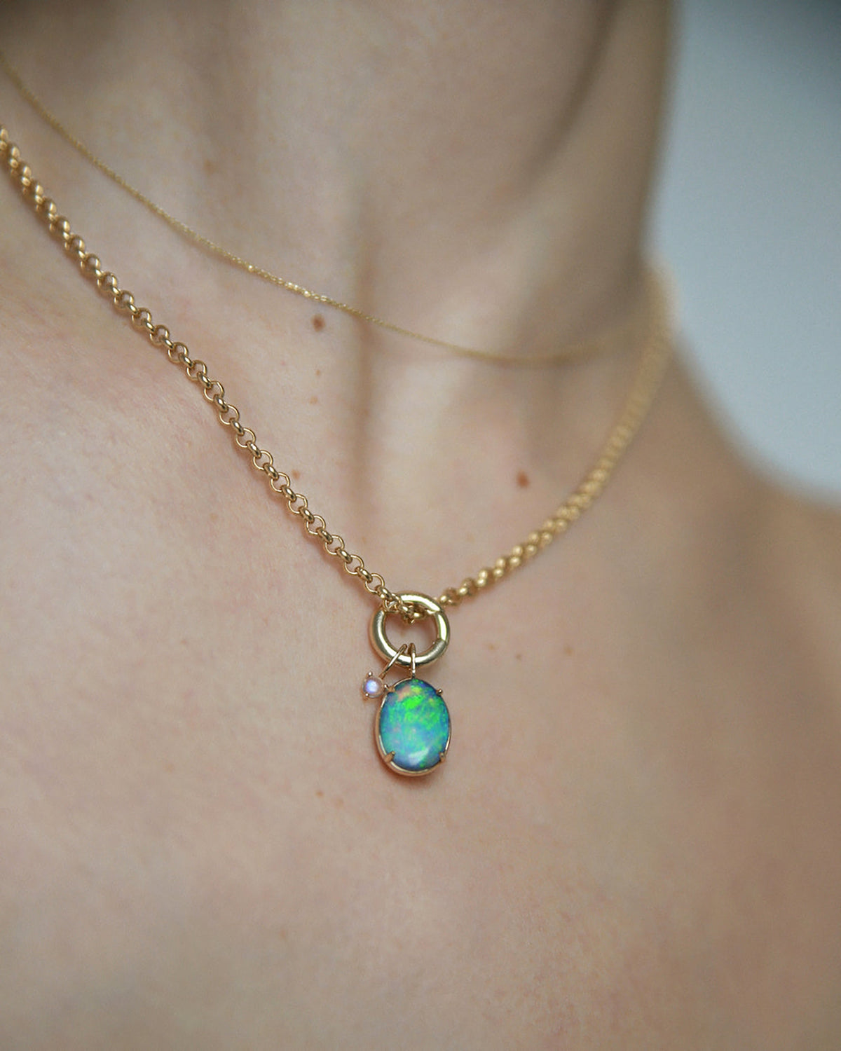 Gold Charm Bail