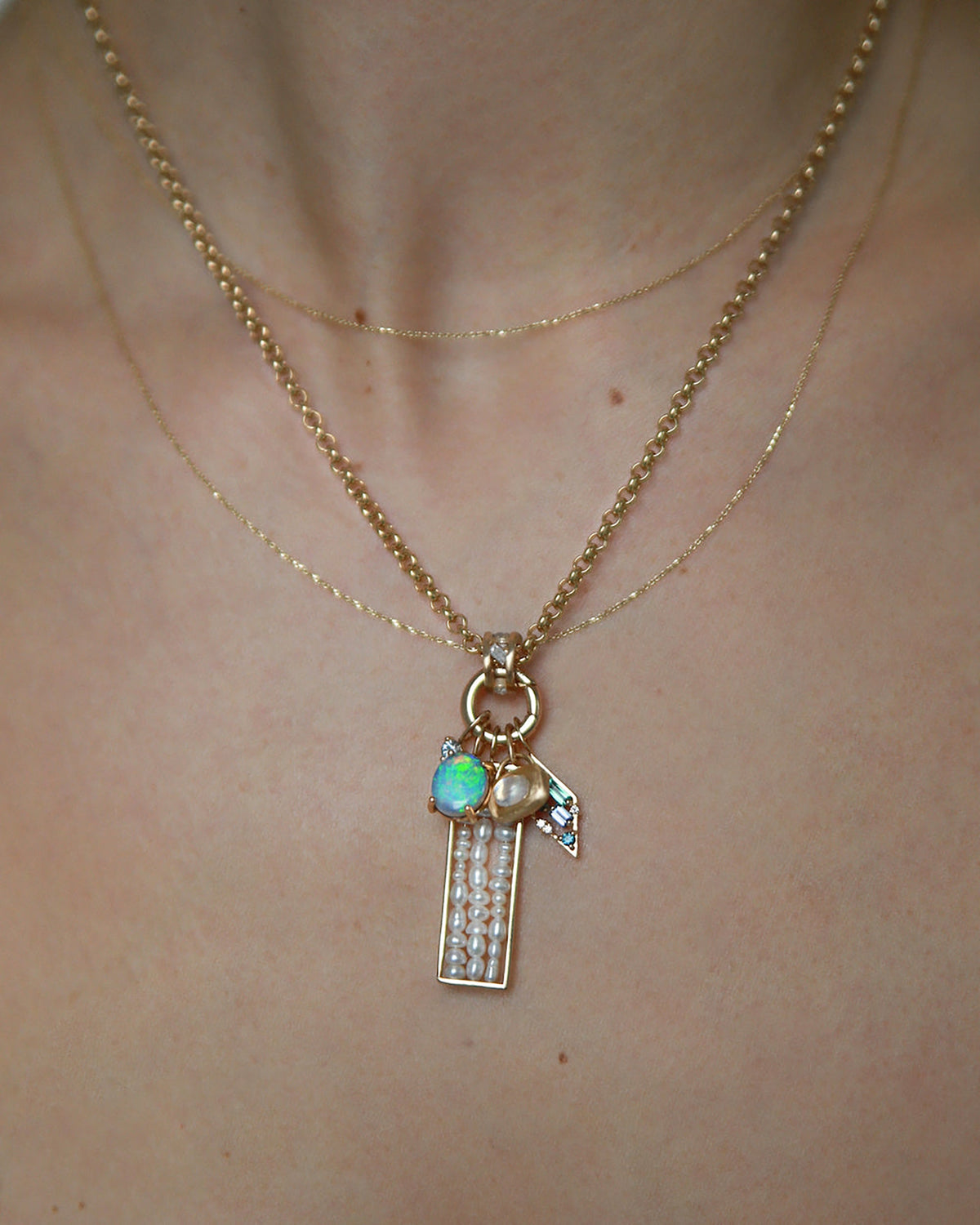 Gold Charm Bail
