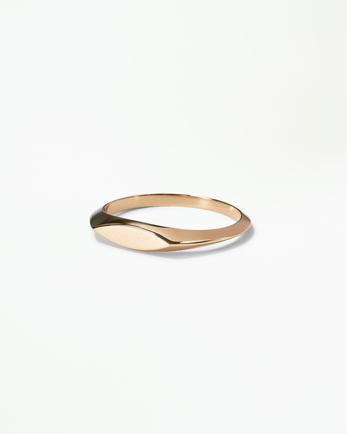Gold Eye Signet Ring