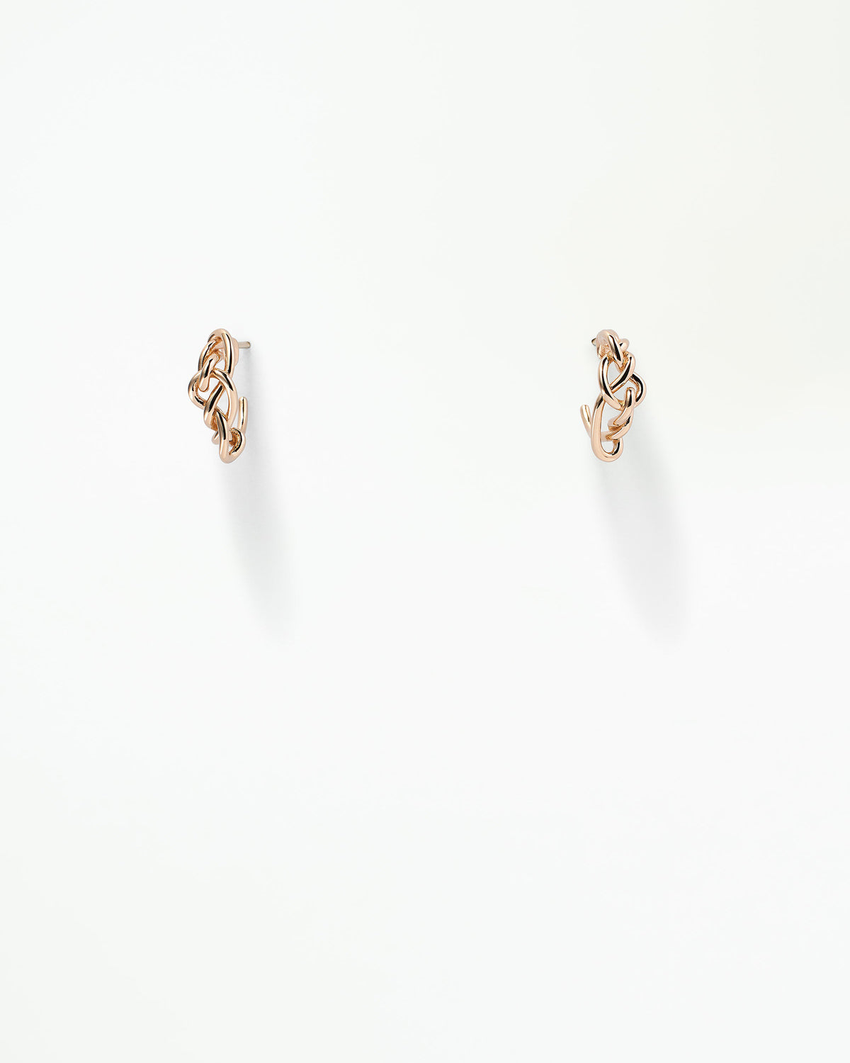 Gold Ghost Hill Hoop Earring