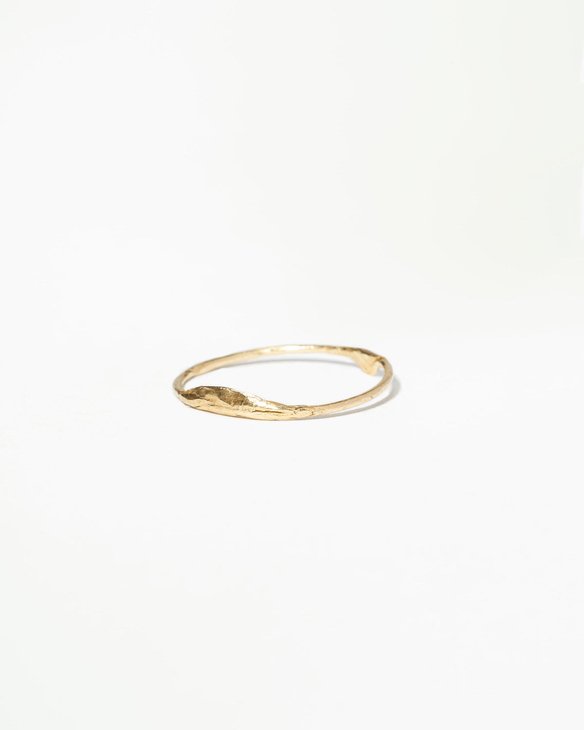 Gold Lands Stack Ring