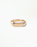 Gold Octet Signet Ring