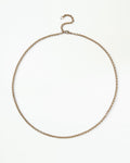 Gold Rolo Chain Necklace