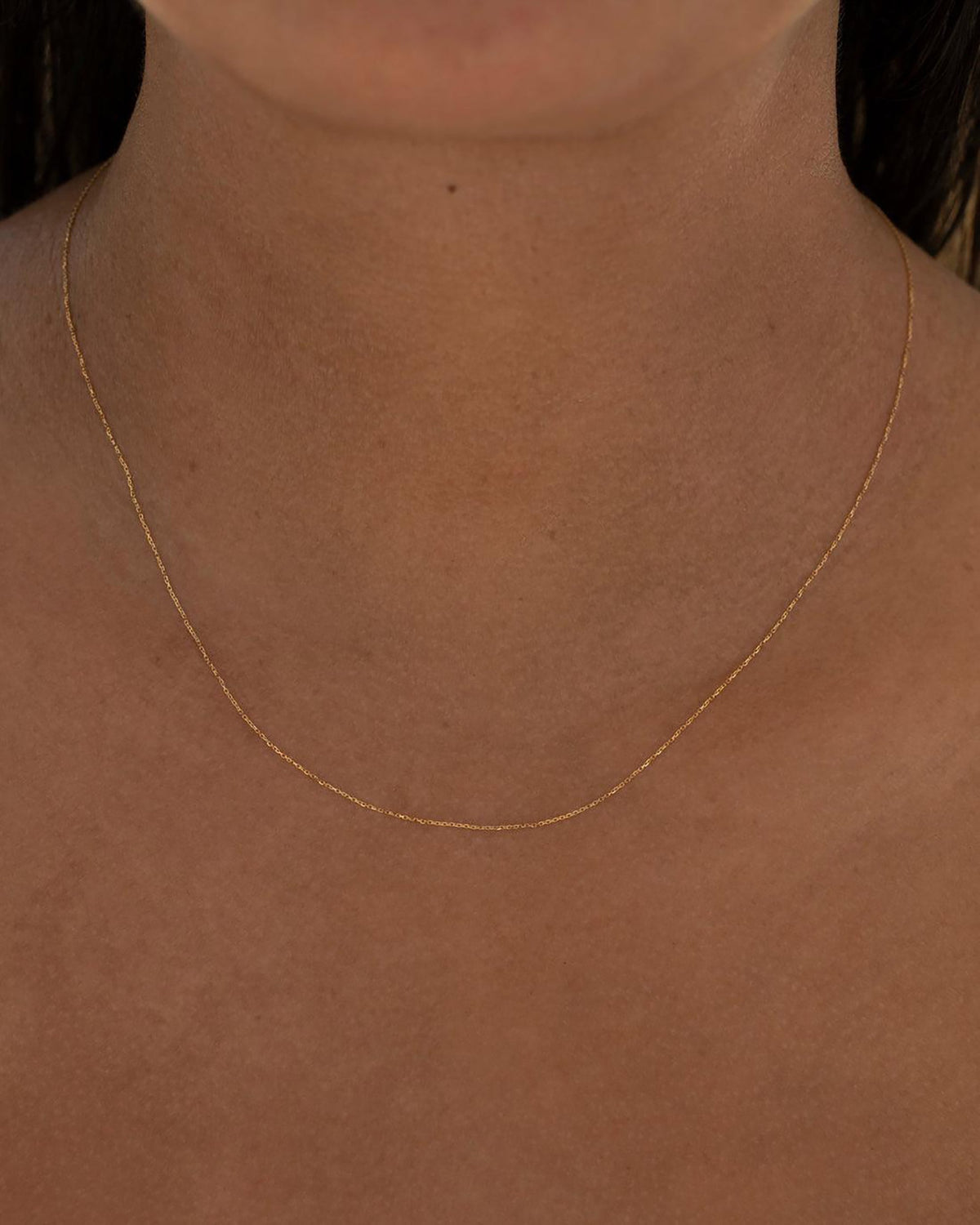 Gold Signature Chain Necklace