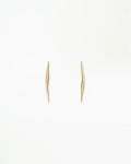 Gold Stick Wisp Earring