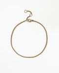 Gold Wheat Chain Bracelet