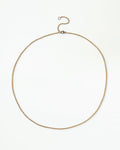 Gold Wheat Chain Necklace