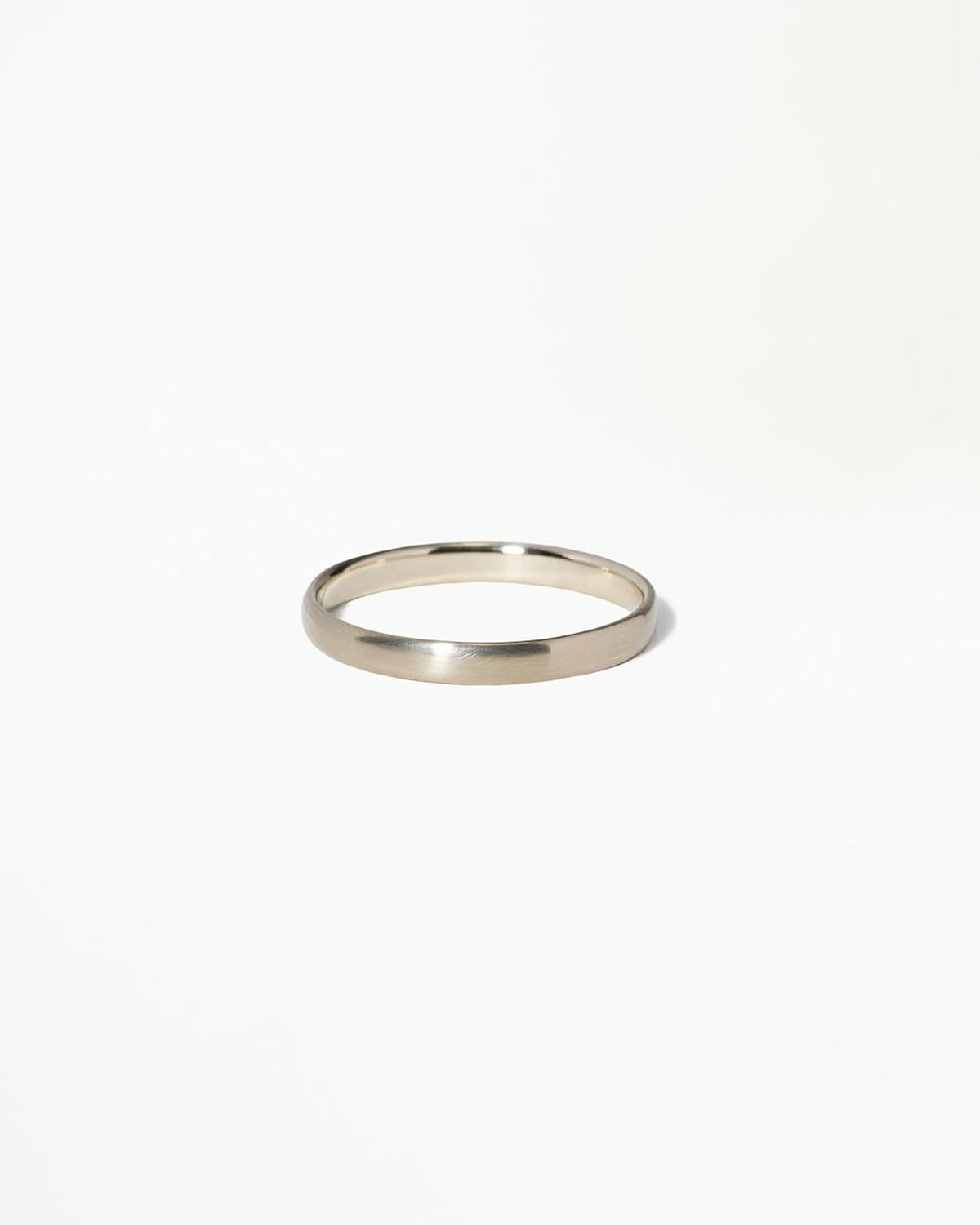 Half Round Wedding Band, 3mm
