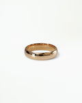 Half Round Wedding Band, 4mm