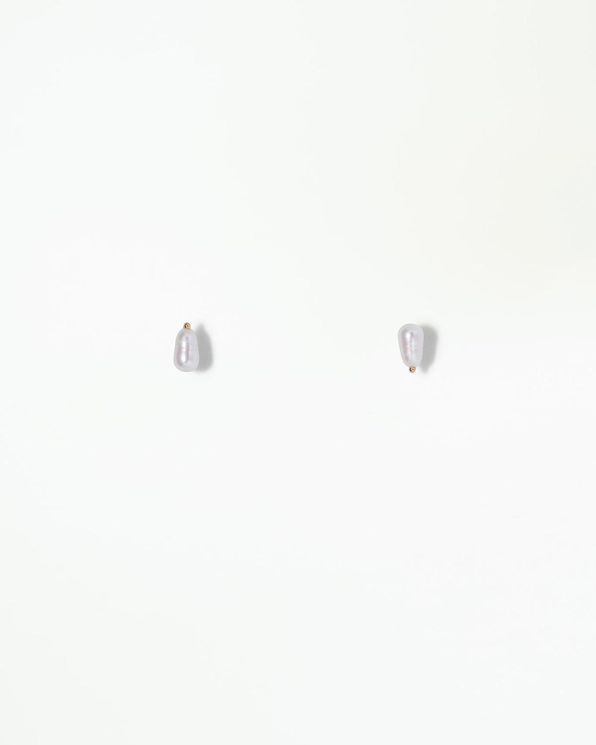 Irregular Pearl Stud Earring