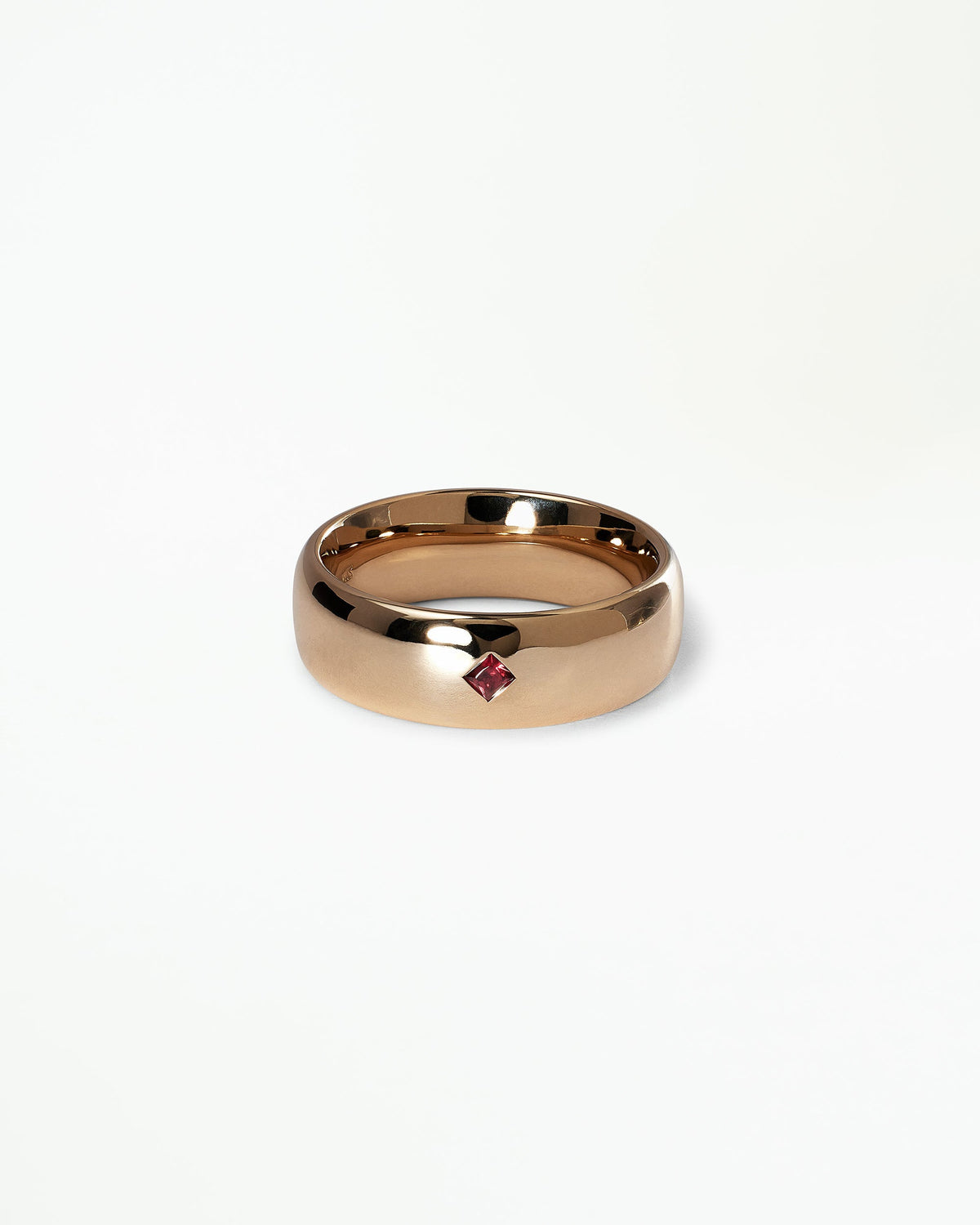 Large Birthstone Row Ring
