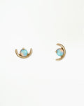 Large Opal Arc Earring