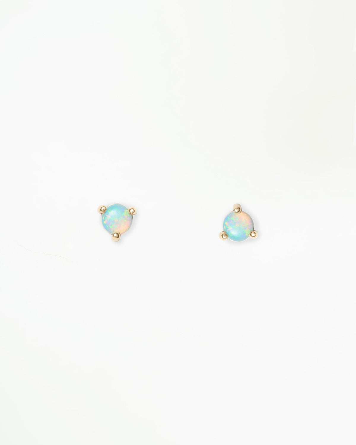Large Opal Stud Earring