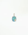 Large Oval Opal Charm
