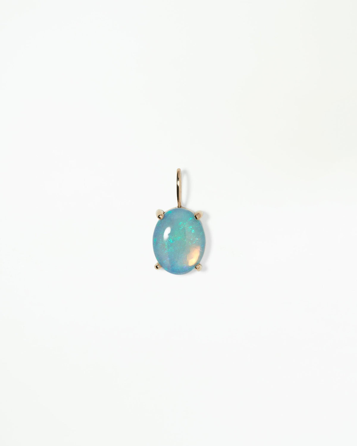 Large Oval Opal Charm