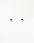 Moonstone Globe Stud Earring