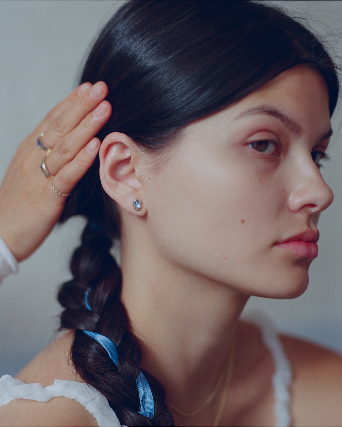 Moonstone Tempo Earring