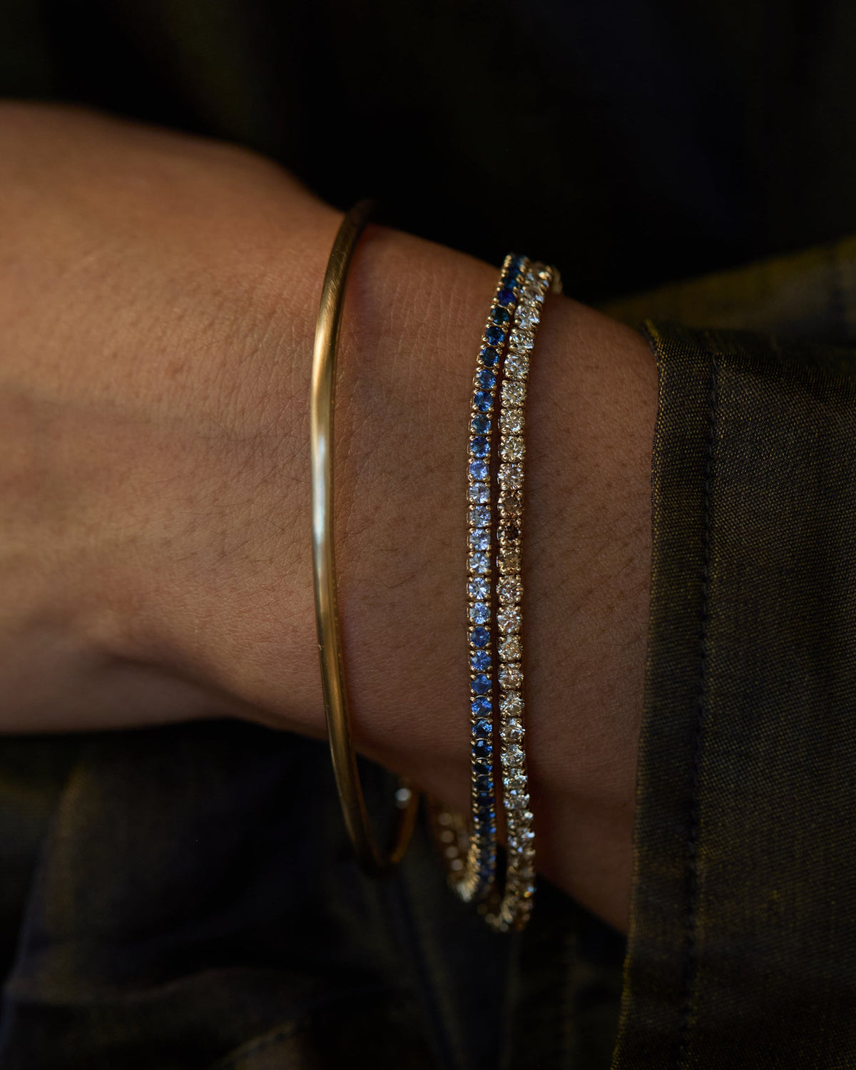 One of a Kind Desert Diamond Tennis Bracelet