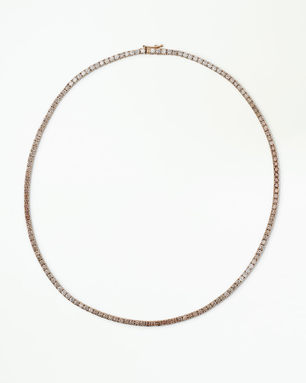 One of a Kind Desert Diamond Tennis Necklace