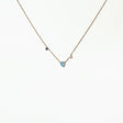 Opal and Diamond Three-Step Necklace