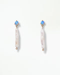 Opal and Stem Pearl Earring