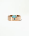 Opal and Tourmaline Bricolage Ring