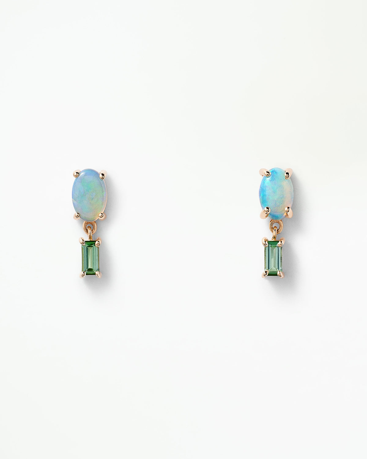 Opal and Tourmaline Stela Earring