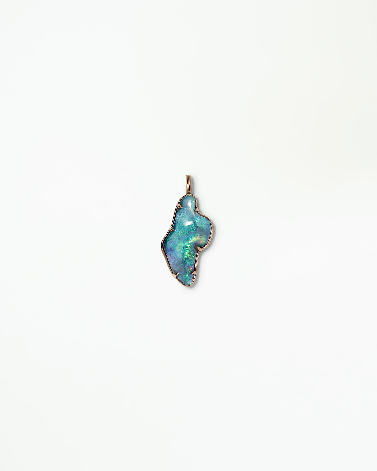 Opal Freeform Borealis Pendant No. 39